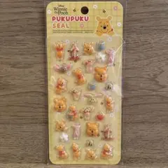 新品・未開封品 くまのプーさん ぷくぷくシール メルカリ便