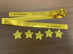 TXT　ACT :TOMORROW　埼玉　ベルーナドーム　落下物　金テープ　星