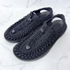 美品 KEEN UNEEK PLT オールジェンダー 厚底 ブラック 27cm - メルカリ