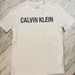 Calvin Klein tシャツ 半袖　カルバンクライン　CKロゴ　Sサイズ