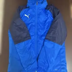PUMA 中綿入りウィンドブレーカー XL 青黒