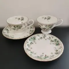 ナルミ カップ＆ソーサー 葡萄柄