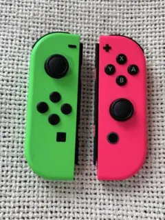 Nintendo Switch ジョイコン 緑とピンク