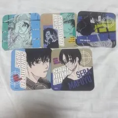 サカモトデイズ SAKAMOTO DAYS アートコースター 勢羽真冬 勢羽夏生