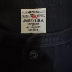 定番AVIREXアビレックスサーマルロングTシャツio keiju着用アメカジ