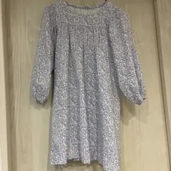 美品　花柄ワンピース　チュニック　130