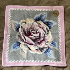 【新品未使用】FEILER バラの花柄 タオルハンカチ