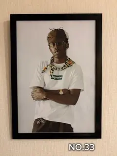 【額付き】Tyler The Creator×Supreme A4アートポスター