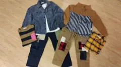 キッズ服 まとめ売り トップス パンツ 130cmのサムネイル