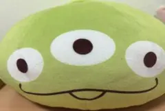 東京ディズニーランド リトルグリーンまん ぬいぐるみ クッション Disney