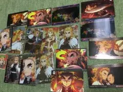 煉獄杏寿郎 鬼滅の刃　カード&シール　まとめてセット