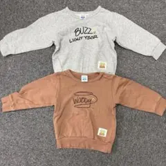 バズ・ライトイヤー＆ウッディ トレーナーセット 100