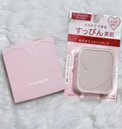 インテグレート　すっぴんメイカー　ケース　ccパウダー　スポンジ付き　レフィル