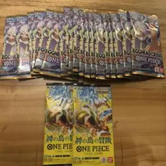 ワンピースカード　サーチ済み　未開封　21パック