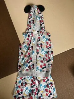 Disney ミッキーマウス パーカー ショートパンツ セットアップ