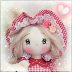 ☆カントリードール☆カントリー雑貨☆ハンドメイドドール☆ No.408