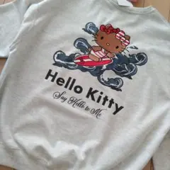 未使用ハローキティHello Kitty日焼けサーフィン トレーナースウェットのサムネイル