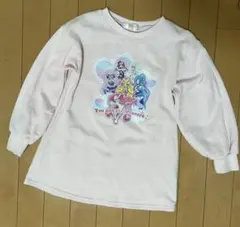 キミとアイドルプリキュア 　プリキュア　トレーナー 120 ピンク