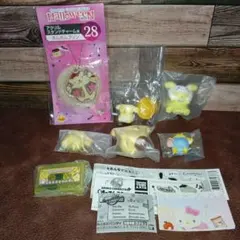 サンリオ　ポムポムプリン　ガチャ６個　キーチェーン１個　セット