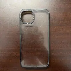 CASETiFY iPhone13用ケース クリア ブラック