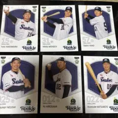 BBM ルーキーエディション　2025 東京ヤクルトスワローズ　6枚セット