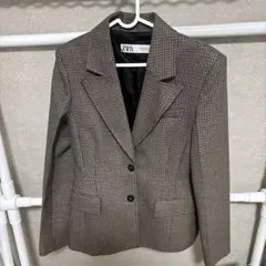 チェック柄ジャケット