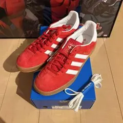 【新品未使用】adidas Gazelle Indoor レッド 27.5cm