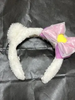 USJ キティカチューシャ ピンクリボン