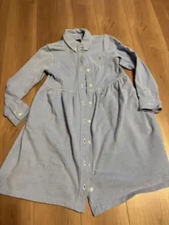 最終値下 ラルフローレン 長袖 デニム　シャツワンピース 130