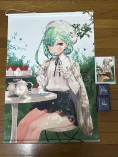 潤羽るしあ まとめ売り (誕生日セット、タペストリー、クリアファイル、バッジ等)