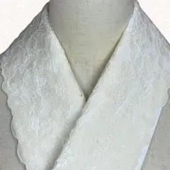 半襟 レース オフホワイト 花柄 着物小物のサムネイル