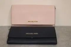 ≪まとめ売り≫ MICHAEL KORS 長財布 ピンク ネイビーのサムネイル