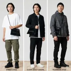 即日配送⭐︎Dickies ディッキーズ ビニール切替　黒 サコッシュ ショルダー