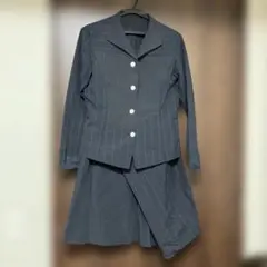 HIROKO KOSHINO スカートスーツ上下 ストライプ柄のサムネイル
