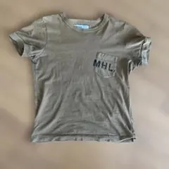 MHL. ポケット Tシャツ カーキのサムネイル