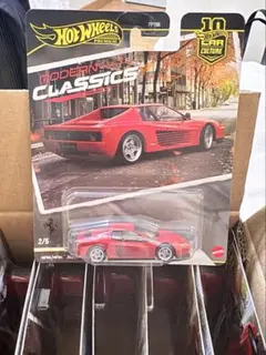 ホットウィールカーカルチャー フェラーリ テスタロッサ10台入ケース
