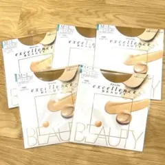 M~L Kanebo excellenceBEAUTY ストッキング 5足セット