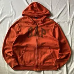 希少 00s GAP ギャップ スウェット パーカー フルジップ グランジ 古着
