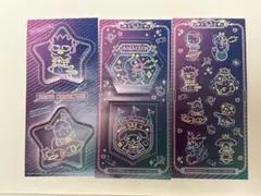 み*こ様 サンリオ きゃらくたぶるステッカーズ ネオンユニバースデザイン&ぷっく