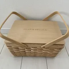 DEAN&DELUCAディーン＆デルーカ蓋付きバスケット L サイズのサムネイル