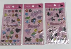 ぷっくり PLUMP STICKERS バーバパパ 3点セット