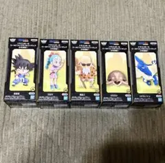 ドラゴンボール ワールドコレクタブルフィギュア　少年期編5種 コンプセット