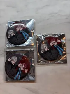 にじさんじ Zoff 缶バッジ 葛葉 ローレン 3個セット