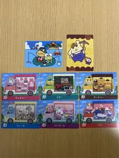 どうぶつの森　amiiboカード　サンリオ6種類コンプリート