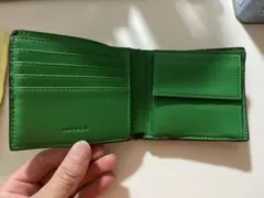 INTREXメンズ財布グリーン