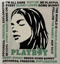 PLAYBOY 長袖Tシャツ ホワイト L 新品 カットソー　セクシーガール