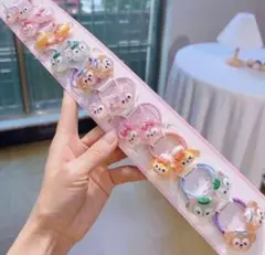 ダッフィーフレンズ ヘアゴム 20点