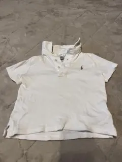 Ralph Lauren ホワイト ポロシャツ 24M