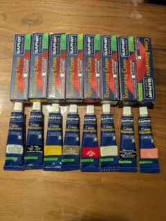 サフィール レノベイティングカラー8本セット補修SAPHIR革靴修理靴磨き