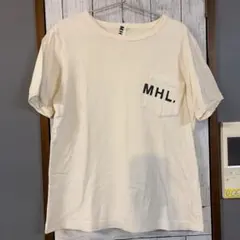 MHL. アイボリー ポケットTシャツ Mのサムネイル